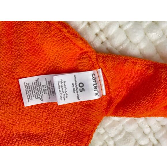 Pumpkin Baby Bib Halloween Theme Carter’s OS - Picture 4 of 5